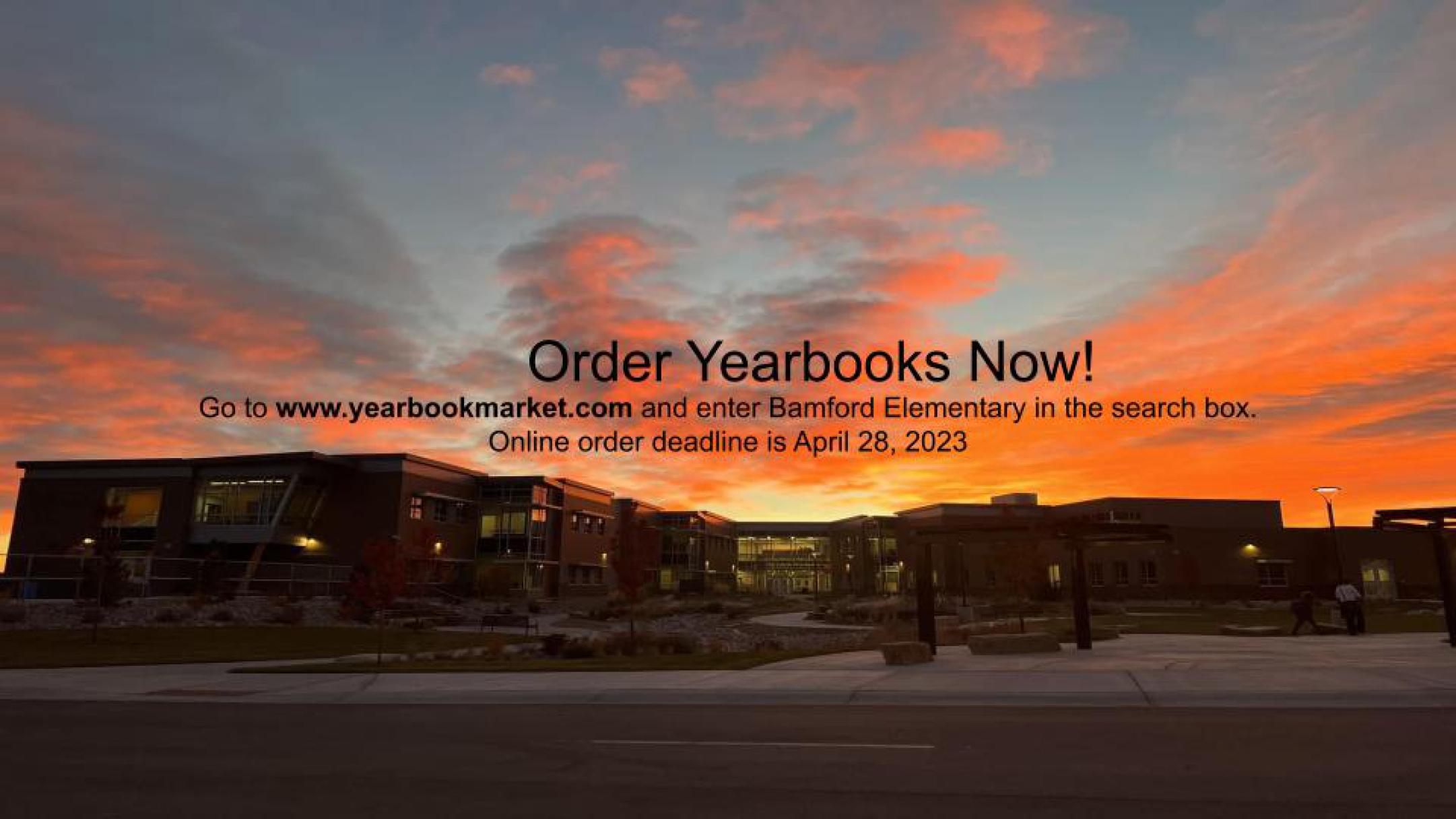 Order your yearbook