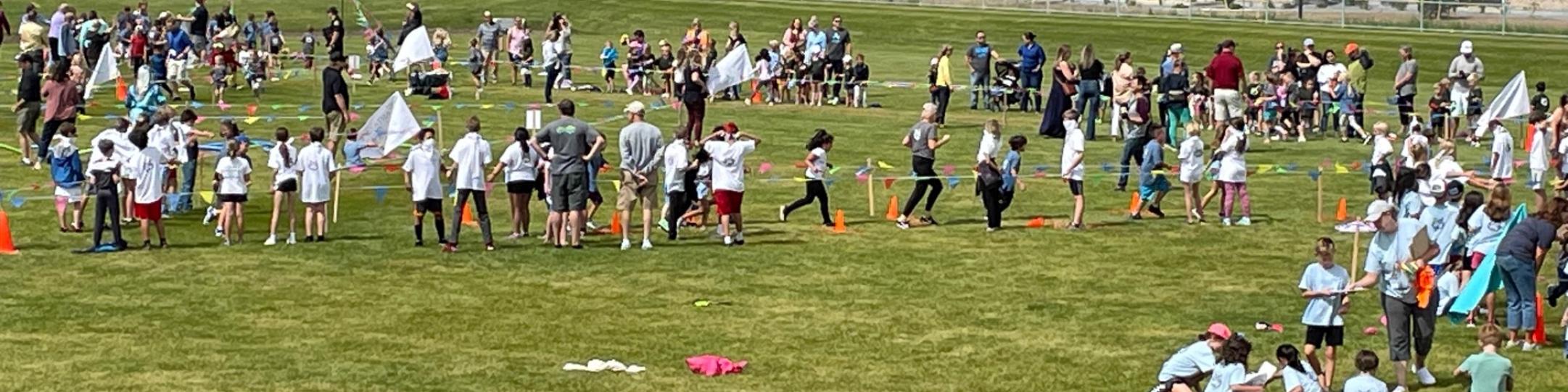 Prize day fitness/fun run from our fundraiser!