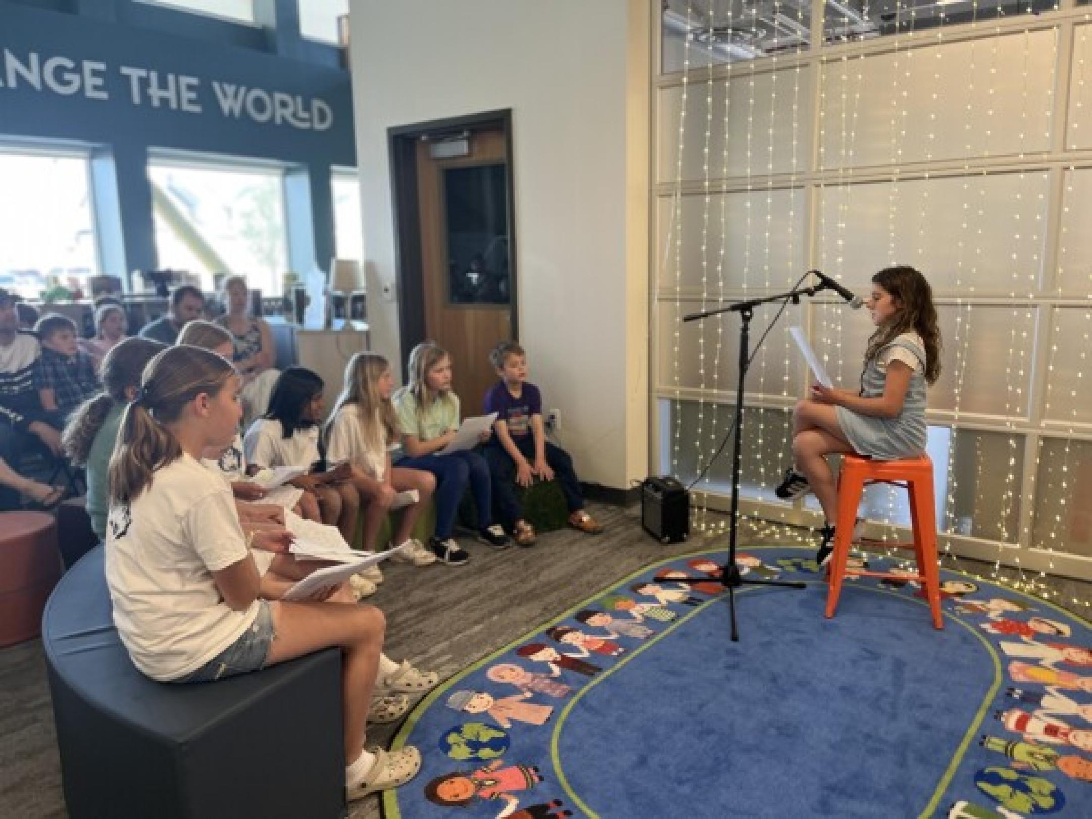 The Poetry Slam!